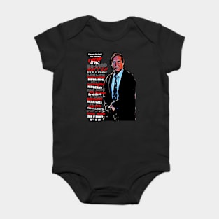 Clark Griswold Rant T-Shirt - Unleash the Hilarious Holiday Outburst Baby Bodysuit